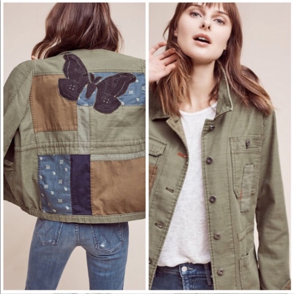 anthropologie utility jacket
